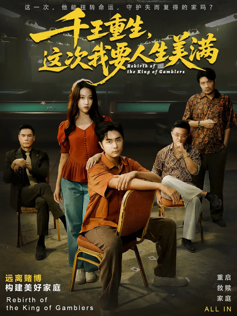 千王重生,这次我要人生美满&重回九零:掌牌局护妻女(61集)吴子明&文曦高清海报图片 千王重生,这次我要人生美满&重回九零:掌牌局护妻女(61集)吴子明&文曦海报