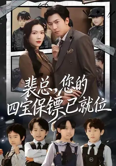 裴总，您的四宝保镖已就位（80集）李柏谊＆孙箫涵海报